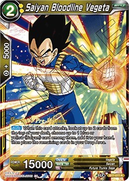 Saiyan Bloodline Vegeta BT7-077_PR