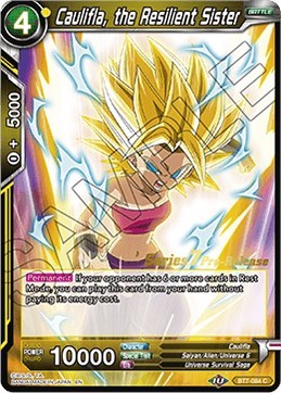 Caulifla, the Resilient Sister BT7-084_PR