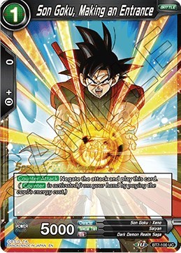 Son Goku, Making an Entrance BT7-100_PR