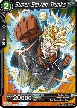 Super Saiyan Trunks BT7-102_PR