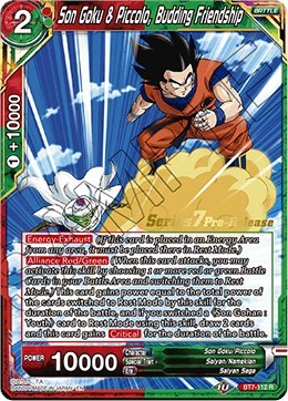 Son Goku & Piccolo, Budding Friendship BT7-112_PR