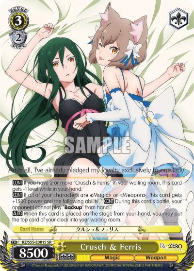 Crusch & Ferris RZ/S55-E001S SR