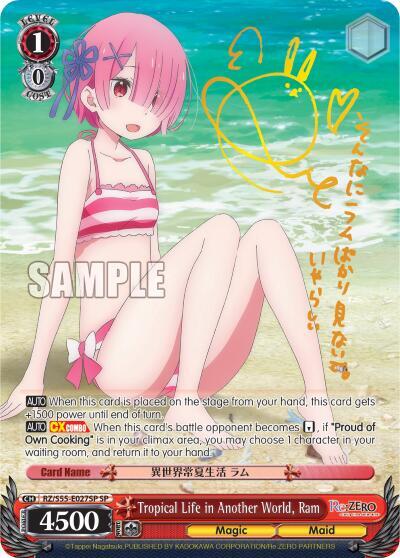 Tropical Life in Another World, Ram RZ/S55-E027SP SP