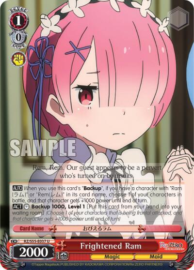 Frightened Ram RZ/S55-E037 U