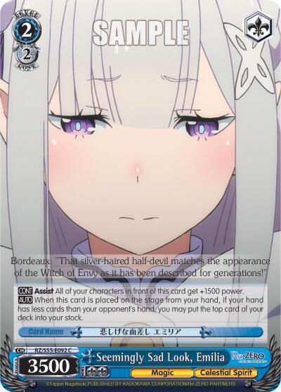 Seemingly Sad Look, Emilia RZ/S55-E092 C
