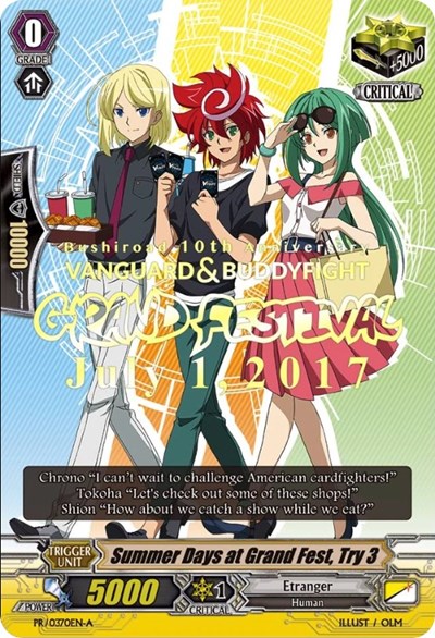 Summer Days at Grand Fest, Try 3 [G Format] PR/0370EN A