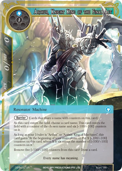 Arthur, Knight King of the Final Act 