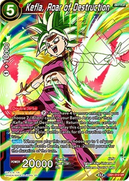 Kefla, Roar of Destruction DB1-012