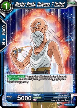 Master Roshi, Universe 7 United DB1-027