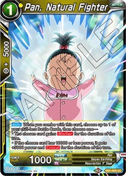 Pan, Natural Fighter DB1-065