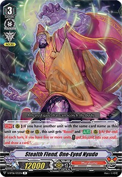 Stealth Fiend, One-Eyed Nyudo [V Format] V-BT06/032EN