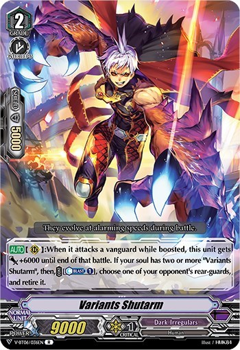 Variants Shutarm [V Format] V-BT06/036EN