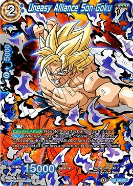 Uneasy Alliance Son Goku DB1-096