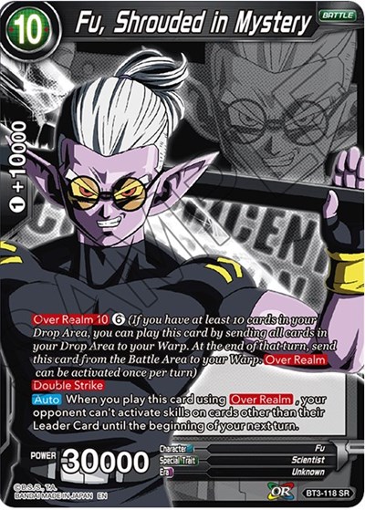 Fu, Shrouded in Mystery BT3-118