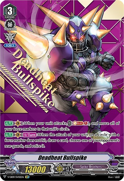 Deadheat Bullspike [V Format] V-EB09/SV02EN