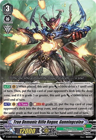 True Demonic Rifle Rogue, Gunningcoleo [V Format] V-EB09/003EN
