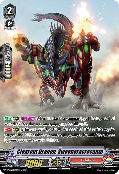 Clearout Dragon, Sweeperacrocanto [V Format] V-EB09/SP02EN