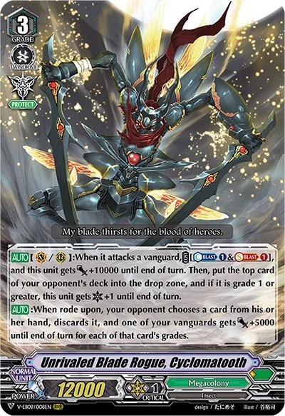 Unrivaled Blade Rogue, Cyclomatooth [V Format] V-EB09/008EN