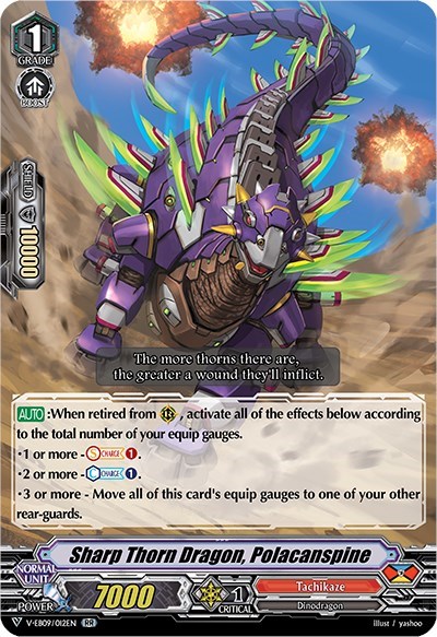 Sharp Thorn Dragon, Polacanspine [V Format] V-EB09/012EN