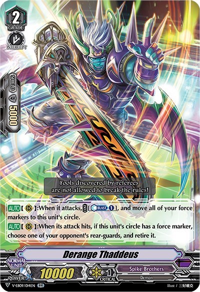 Derange Thaddeus [V Format] V-EB09/014EN