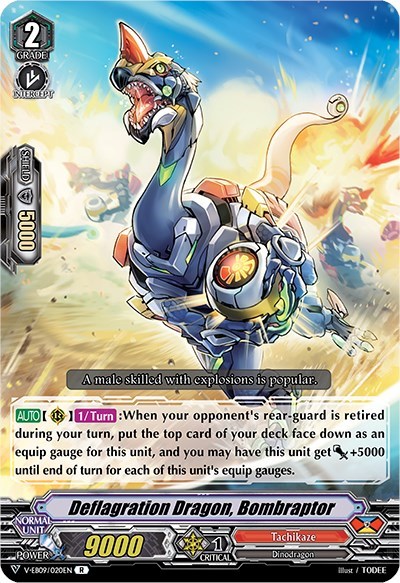 Deflagration Dragon, Bombraptor [V Format] V-EB09/020EN