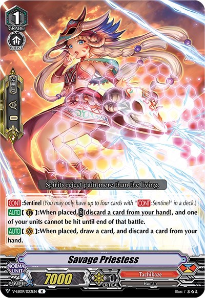Savage Priestess [V Format] V-EB09/023EN