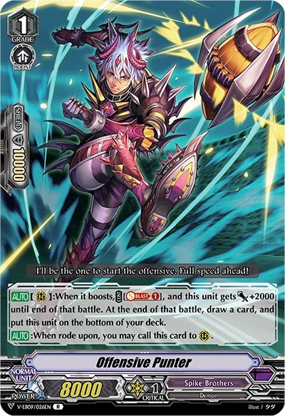Offensive Punter [V Format] V-EB09/026EN