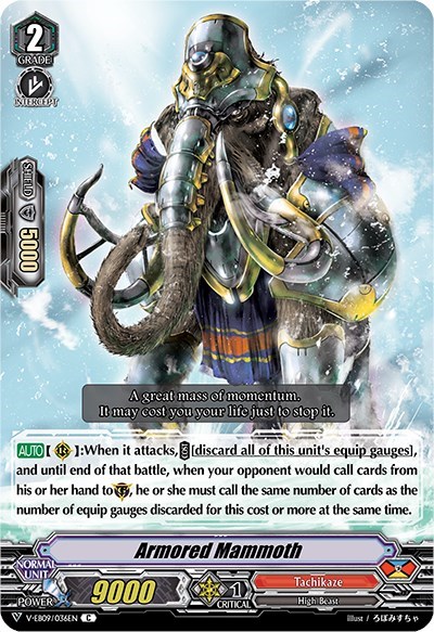 Armored Mammoth [V Format] V-EB09/036EN