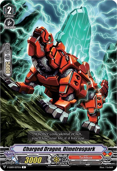 Charged Dragon, Dimetrospark [V Format] V-EB09/037EN