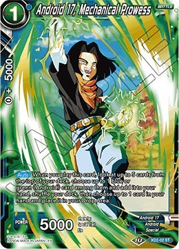 Android 17, Mechanical Prowess XD2-02