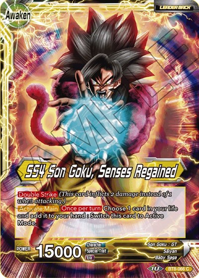 Son Goku & Pan // SS4 Son Goku, Senses Regained BT8-066
