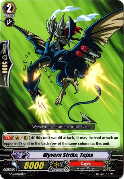 Wyvern Strike, Tejas [G Format] KAD2/003EN