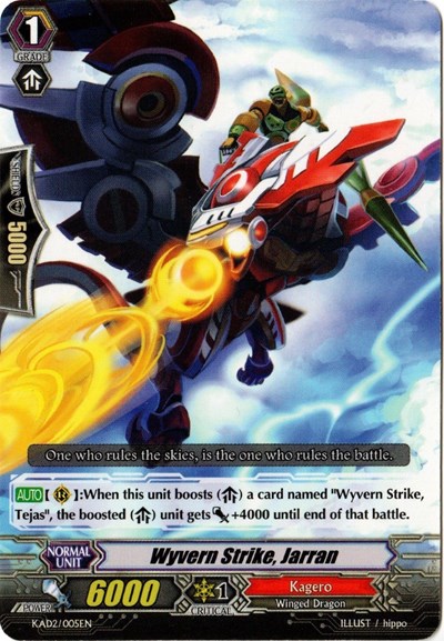 Wyvern Strike, Jarran [G Format] KAD2/005EN