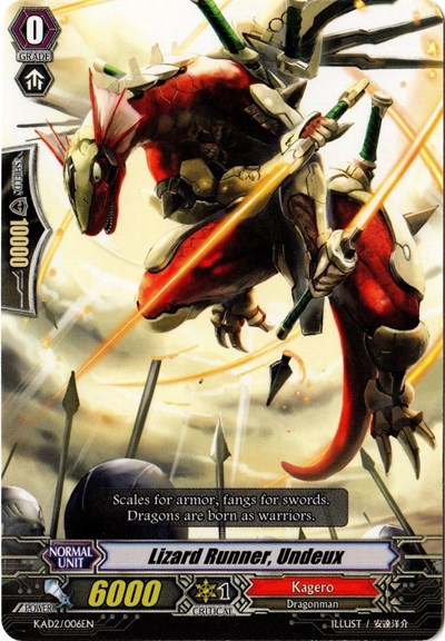 Lizard Runner, Undeux [G Format] KAD2/006EN