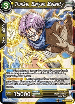 Trunks, Saiyan Majesty BT8-075