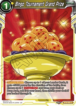 Bingo Tournament Grand Prize BT8-085