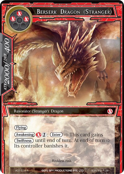 Berserk Dragon (Stranger) AO1-019