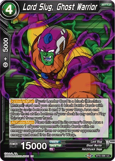 Lord Slug, Ghost Warrior BT8-096