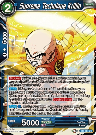 Supreme Technique Krillin BT8-030
