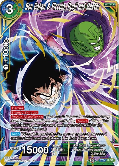 Son Gohan & Piccolo, Pupil and Master BT8-119