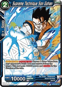 Supreme Technique Son Gohan BT8-027