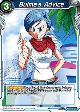 Bulma's Advice BT8-042