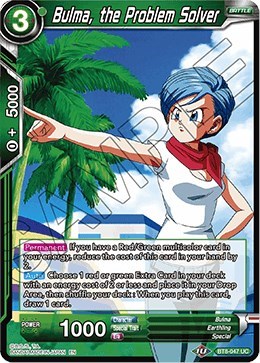 Bulma, the Problem Solver BT8-047