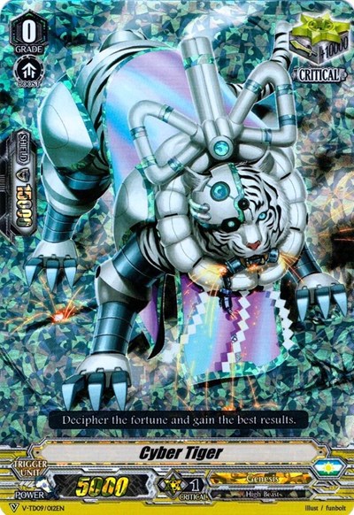 Cyber Tiger [V Format] V-TD09/012EN