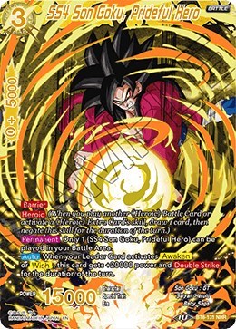 SS4 Son Goku, Prideful Hero BT8-131
