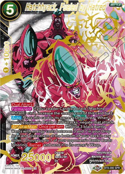 Hatchhyack, Fueled by Hatred BT8-090