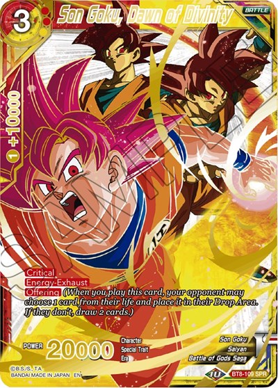 Son Goku, Dawn of Divinity BT8-109