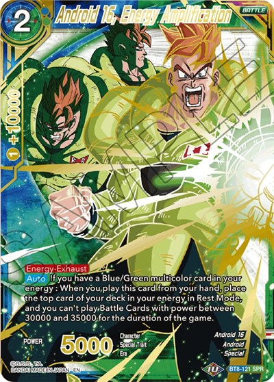 Android 16, Energy Amplification BT8-121