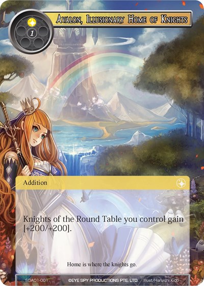 Avalon, Illusionary Home of Knights 