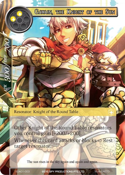 Gawain, the Knight of the Sun 
